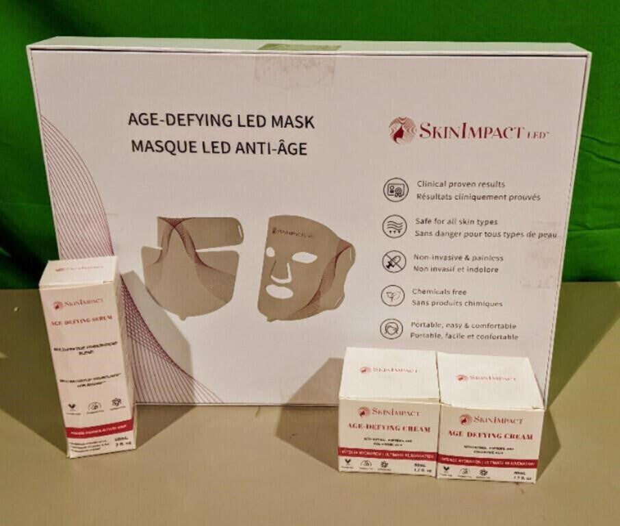 SkinImpact LED Age Defying System Bundle