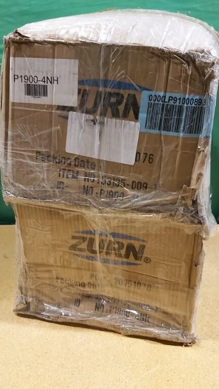 Lot of 2, Zurn P1900 12" X 12" Floor Sink 6" Sump Depthnew