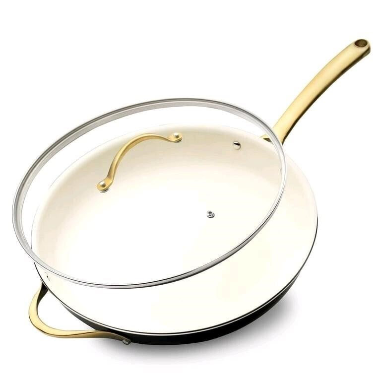 NutriChef 14” Extra Large Skillet Nonstic