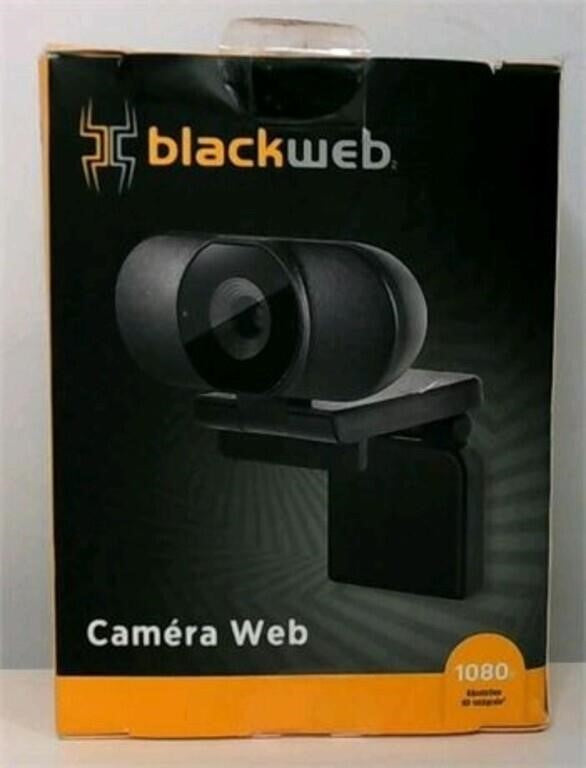 Blackweb 1080P, 30fps, USB Webcam with Built-in Mi