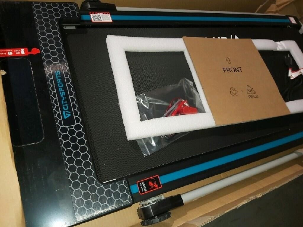 Under Desk Treadmill with Folding Handler