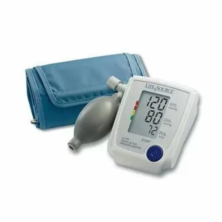 Life Source Digital Blood Pressure Manual Inflatio