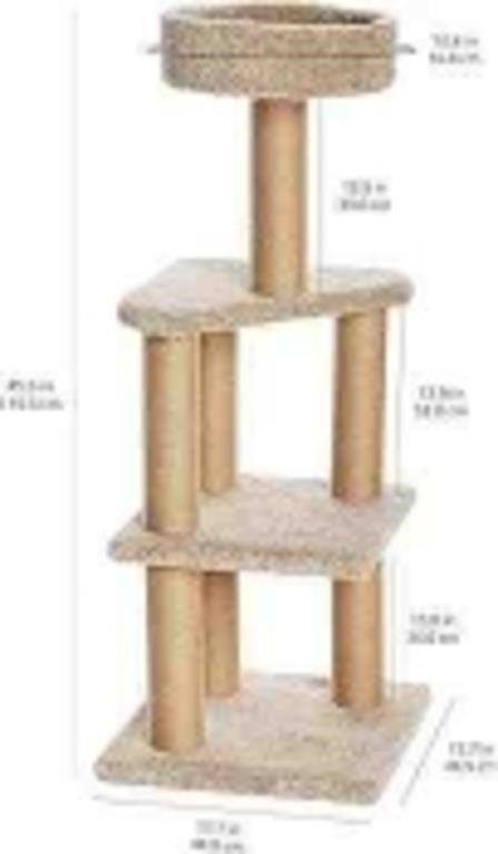 Amazon Basics Cat Tree - Indoor Cat & Kit