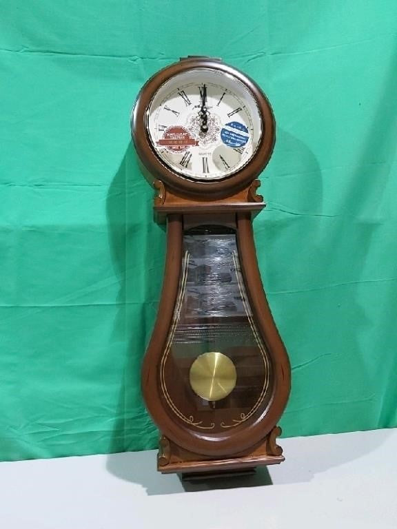 Mapleleaf time Piece Vintage clock, brown 72x10 M