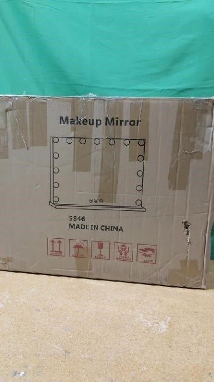 Hollywood Makeup Mirror, Large Vanity Lighted Mirror