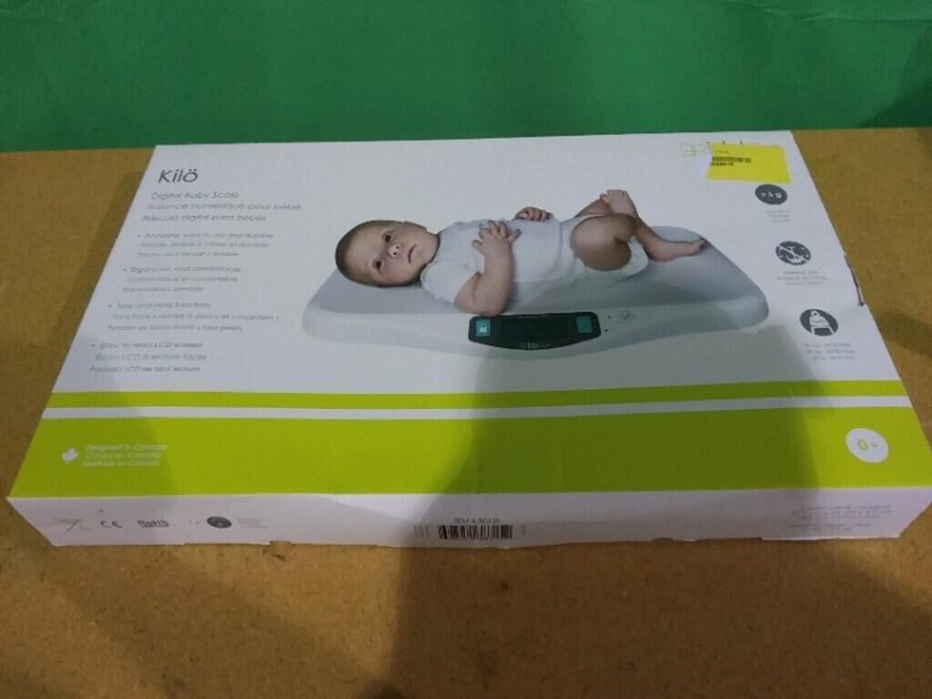 Bbluv Kilo Precise Digital Baby Scale for Infants