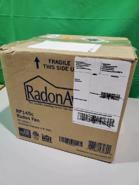 RadonAway RP145 Radon Mitigation Fan/Pump