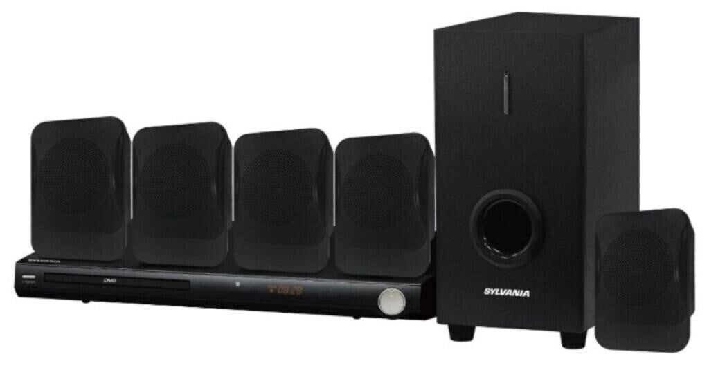 Sylvania DVD Home Theatre System with 5.1CH Surro