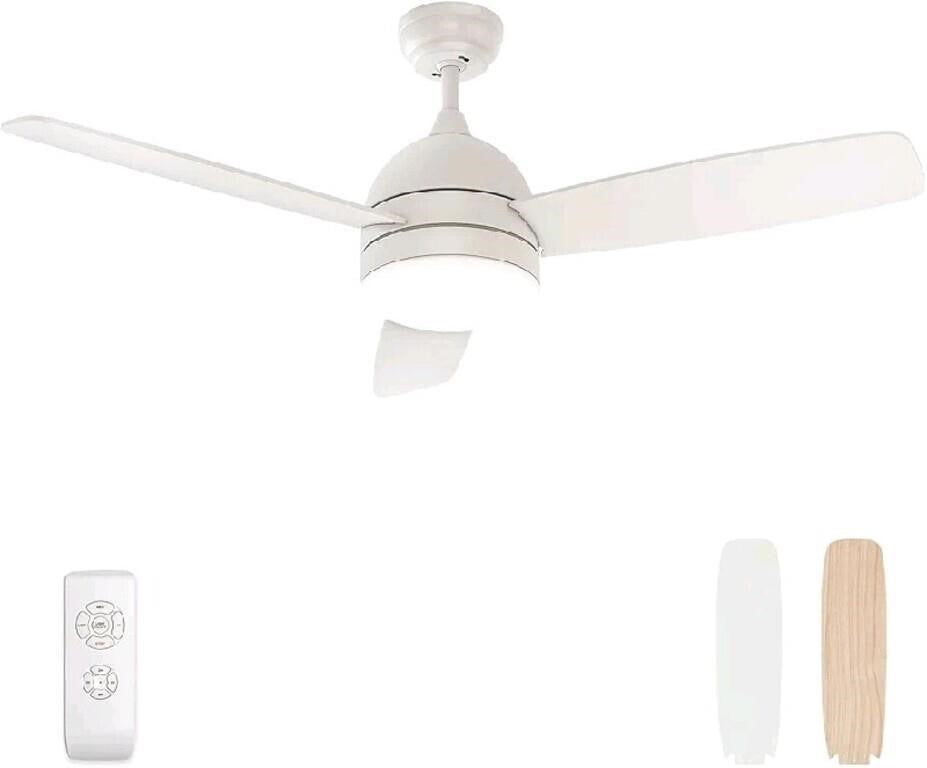 warmiplanet Ceiling Fan with Lights Remote Con