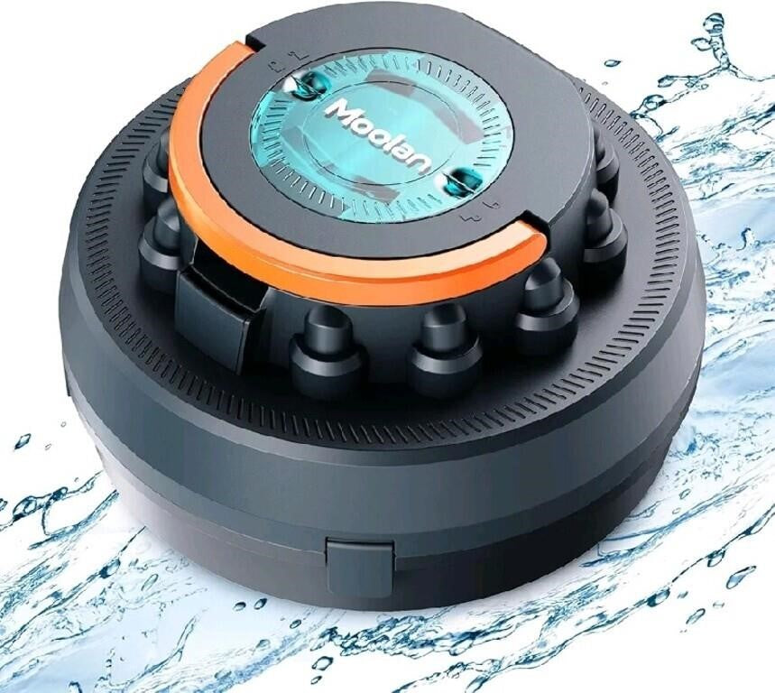 MOOLAN Cordless Robotic Pool Cleaner, 5200mah,