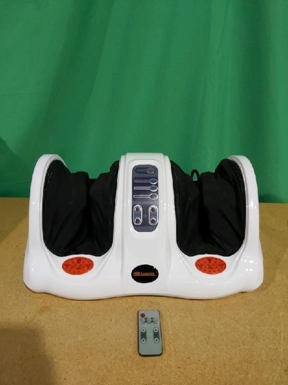 H&B Luxuries Electric Shiatsu Foot Massager with R