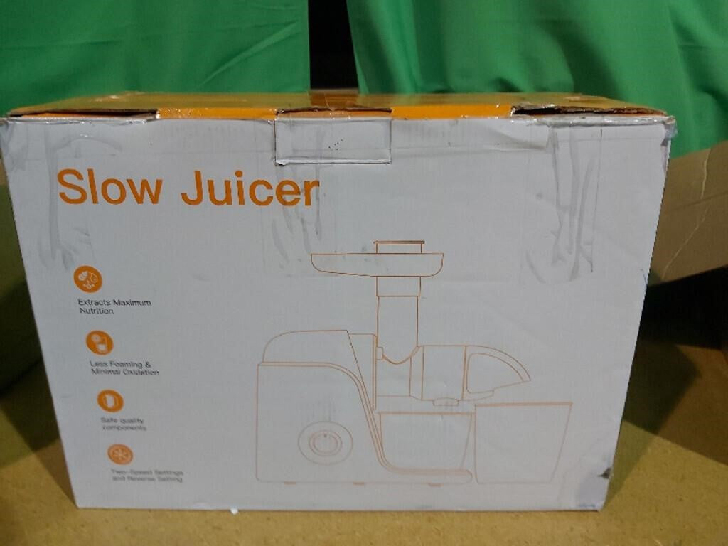 Boly, Slow Masticating Juicer Machine with 2 Speed