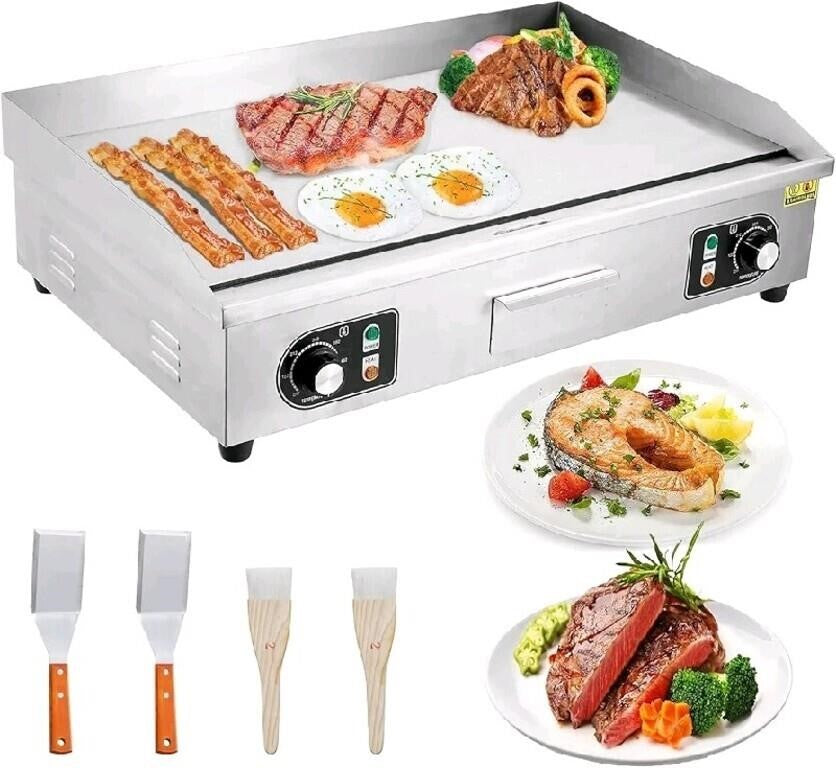 Takywep 30Inch Electric Griddle Commercial Ele