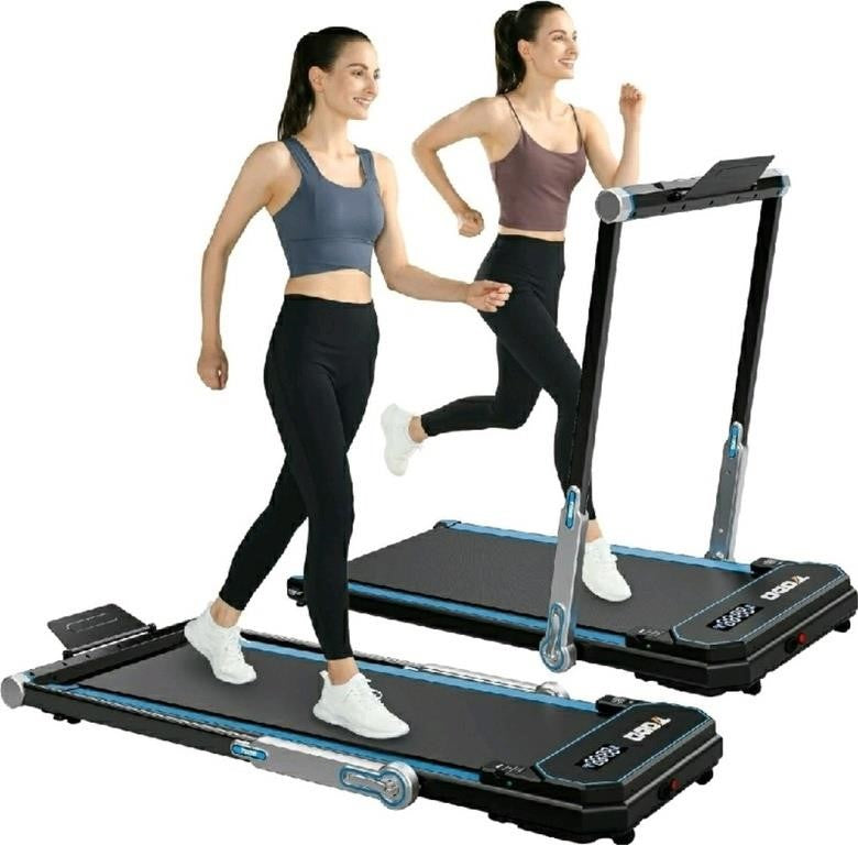 Desk Treadmills with Remote Control and LCD Display, Black