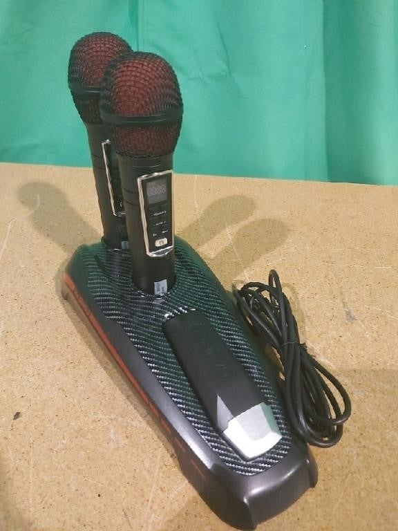 MASINGO, 2 Wireless Karaoke Microphones w