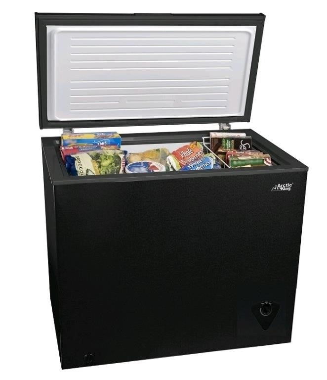 Arctic King 7 Cu Ft Chest Freezer Black