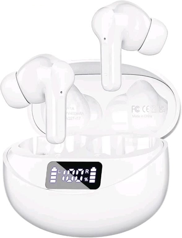 Wireless Earbuds, Bluetooth Headphone (PINK)