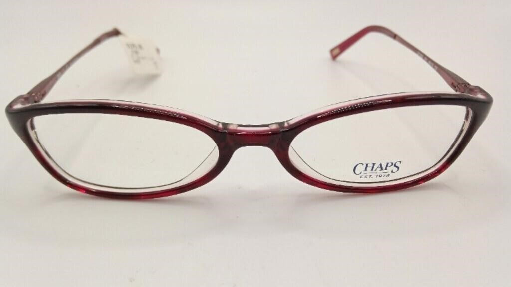 CHAPS Ralph Lauren CP 3008 Eyeglasses. Burgundy. 4