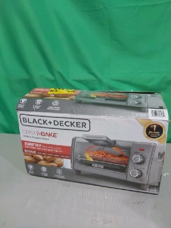 BLACK+DECKER Crisp ‘N Bake Air Fry 4-Slice Toaster