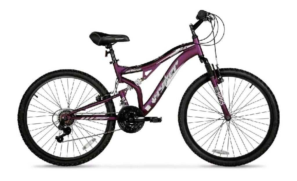 Hyper Bear 26" Ladies Aluminum Mountain Bike,