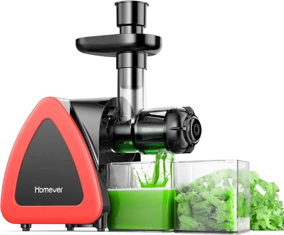 Slow Juicer Machines, HOMEVER Masticating Juicer f