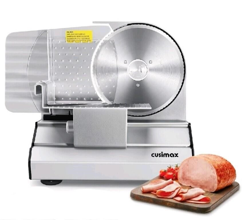 CUSIMAX Electric Deli Meat Cheese Food Slicer, Mod