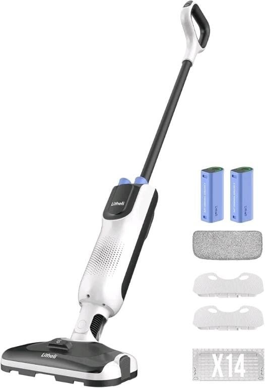 LiTHELi Cordless Vacuum Mop Cleaner