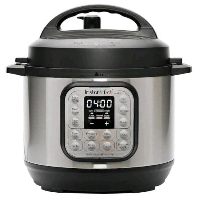 Instant Pot Duo 6 Quart 7-in-1 Multi-Use Progr