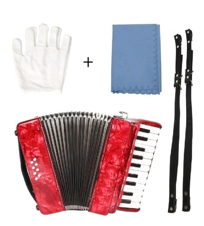 BailingDS Accordion, 22 Keys 8 Bass Accordions