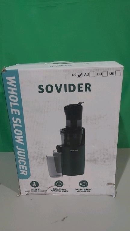 SOVIDER Slow Juicer Machine bog mouth feeding tube