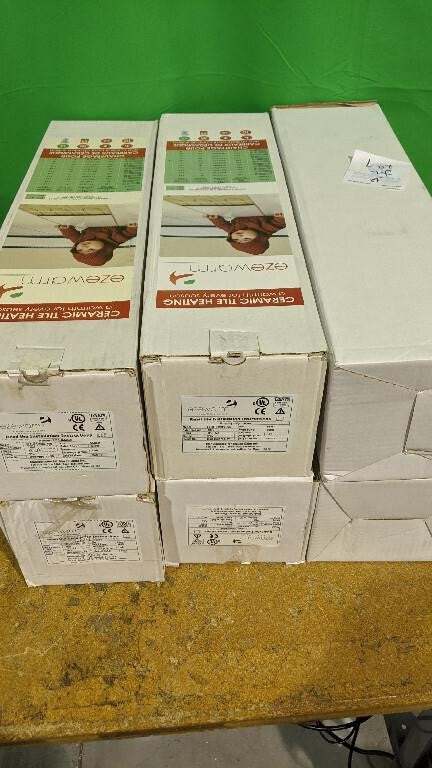 Ezewarm Ceramic tile heating system, Mod