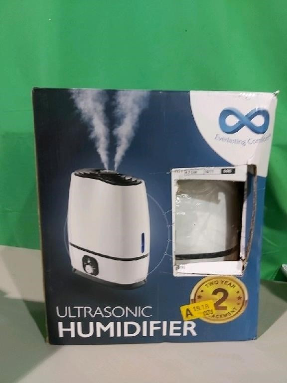 Ultrasonic Cool Mist Humidifiers for Bedroom, Whit