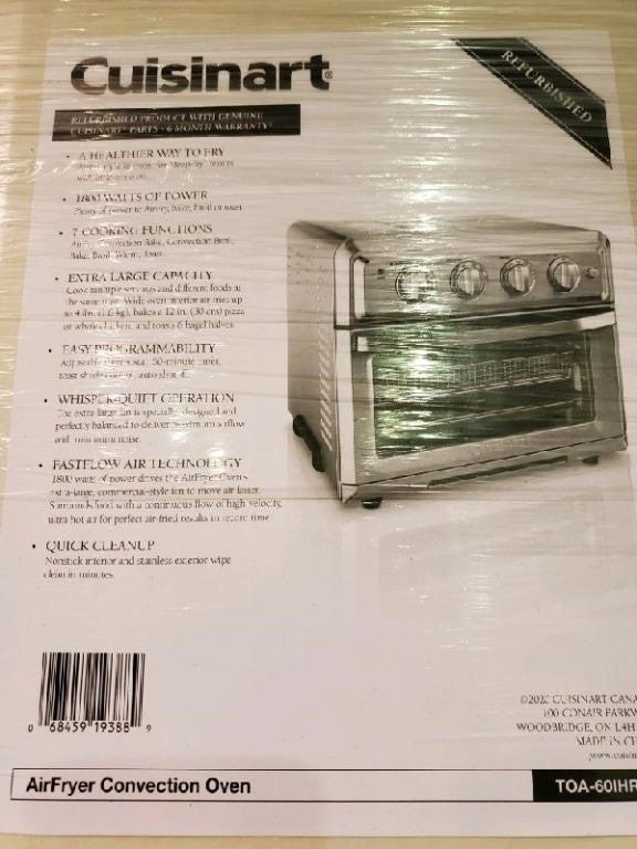 Cuisinart TOA-60IHR AirFryer Convectio