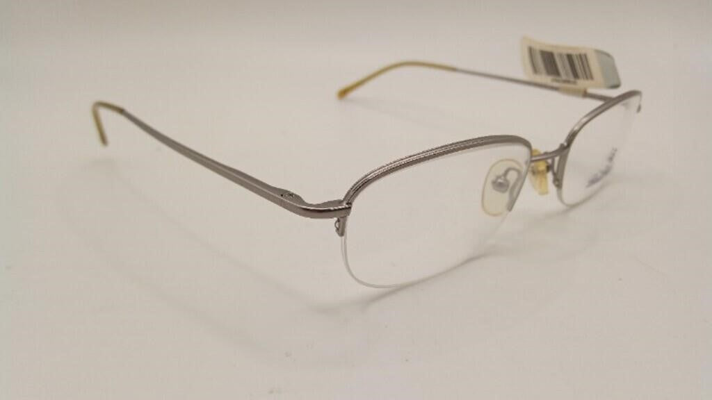 Brooks Brothers BB403 Eyeglass Frames. Dark Steel,