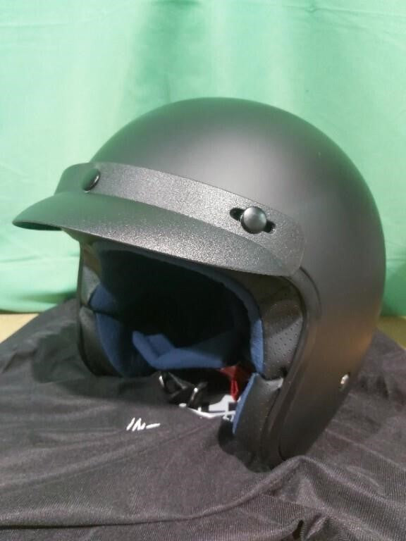 ILM, 3/4 Open Face Motorcycle Helmet Model 207, Ma