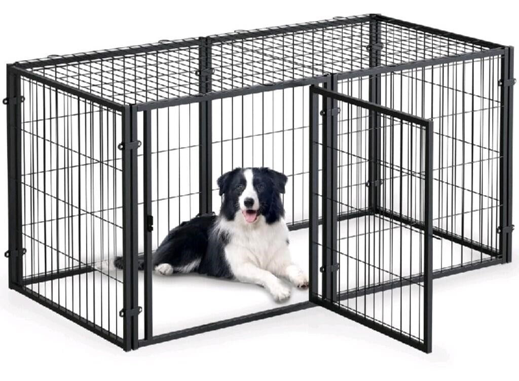 Luriva Heavy Duty Dog Crate, 48" L x 24"