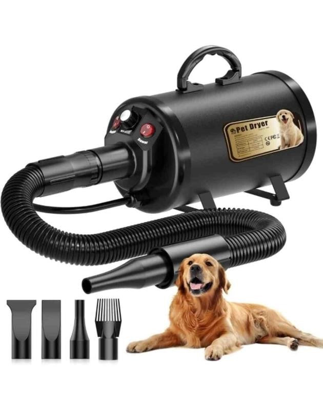 Petnf Upgraded Dog Dryer Black Model STL-1902