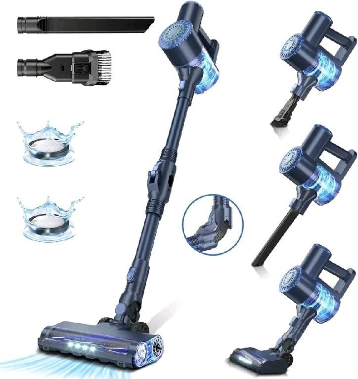 PINK PRETTYCARELIFE Cordless Vacuum Cleaner