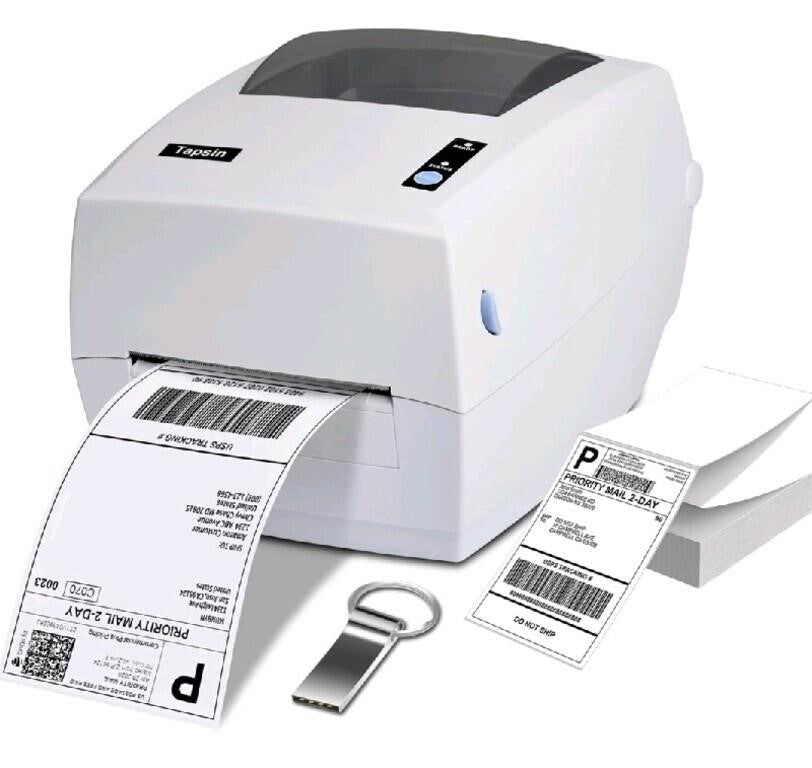 Tapsin 4"x6" Thermal Shipping Label Print