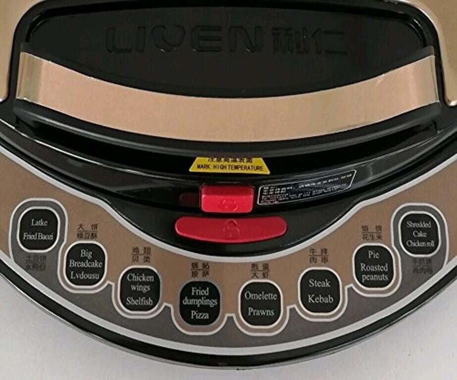 Liven Electric Baking Pan Skillet With Ri