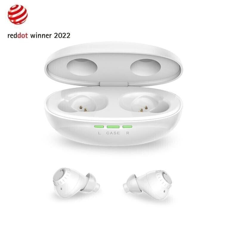 JH-A610 mini rechargeable ITE hearing aids prevent