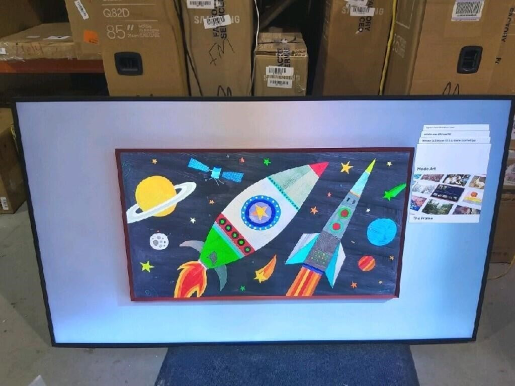 SAMSUNG 65" Class QLED The Frame Series,