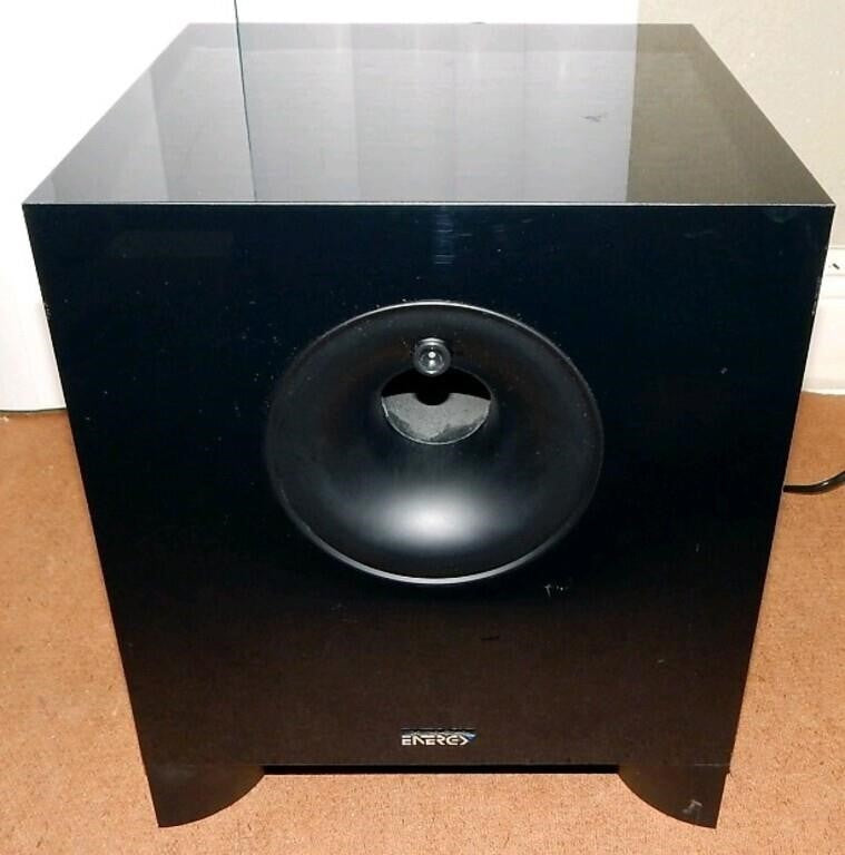 Energy ESW-8 powered subwoofer.