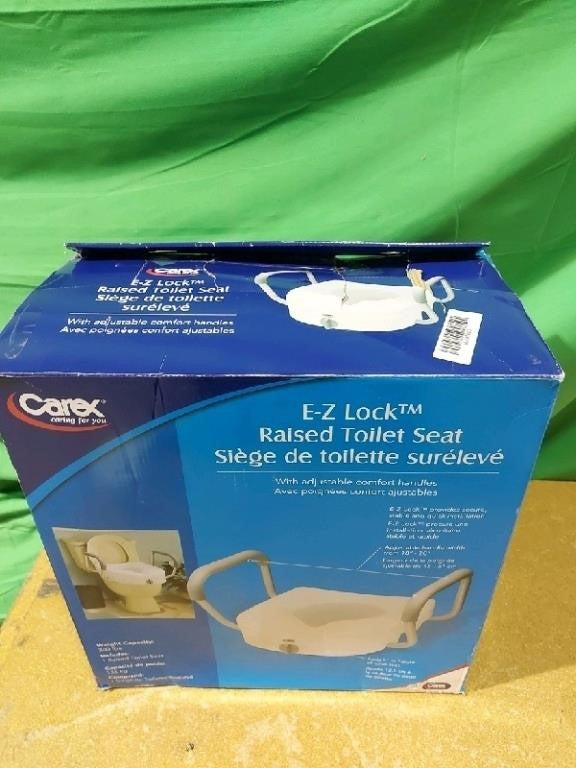 Carex, Health Brands Carex E-Z Lock Raised Toilet