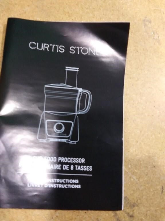 Curtis Stone 8-Cup Food Processor