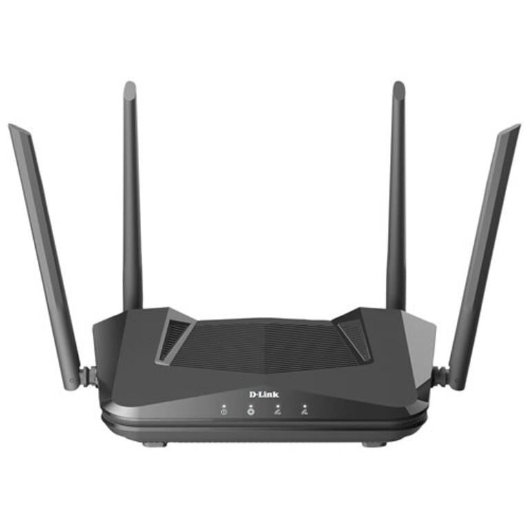 D-Link Wireless AX1800 Dual-Band Mesh Wi-Fi 6 Rout