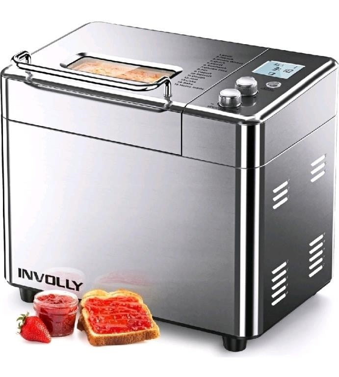 Involly 15 in 1 Bread Maker, 2 LB Bread Machi