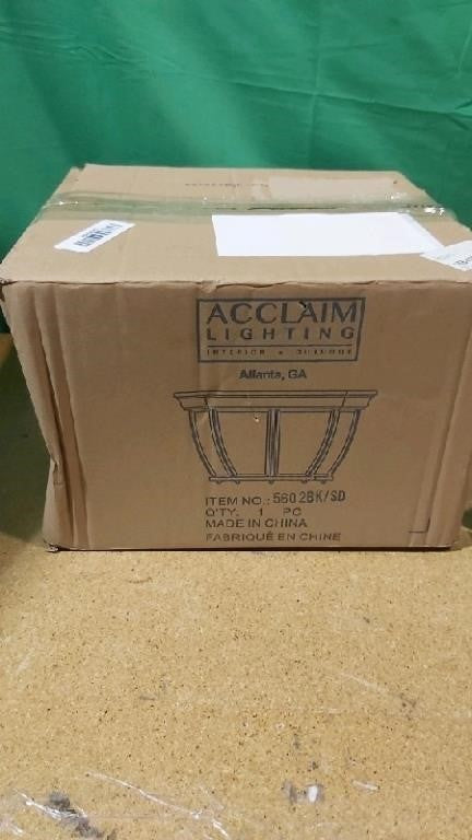 Acclaim Lighting 11.5-in W Textured White Hard