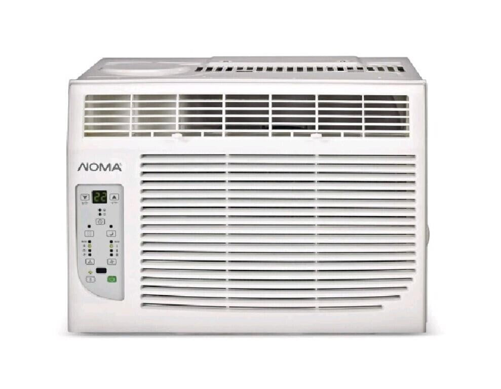 NOMA 4-in-1 ENERGY STAR® Window Air Conditioner/AC w/Remote Control, 5,000-BTU. White