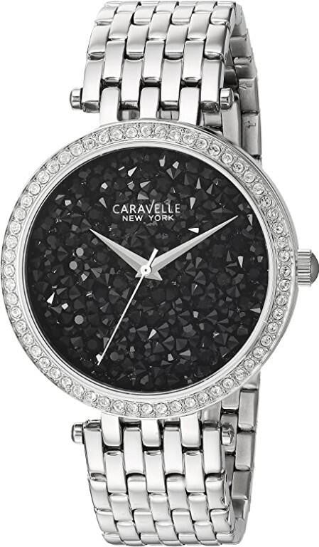 CARAVELLE NEW YORK Women's 43L199 Quartz Stainless